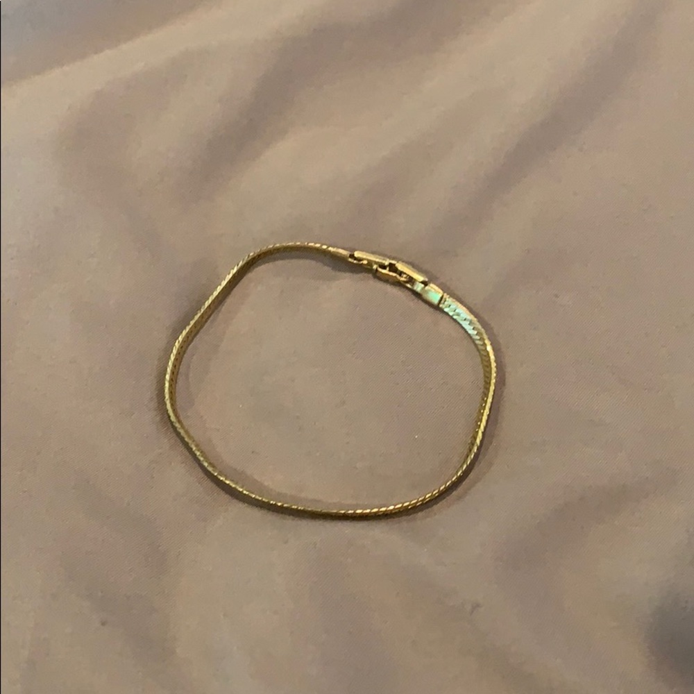 Real gold bracelet